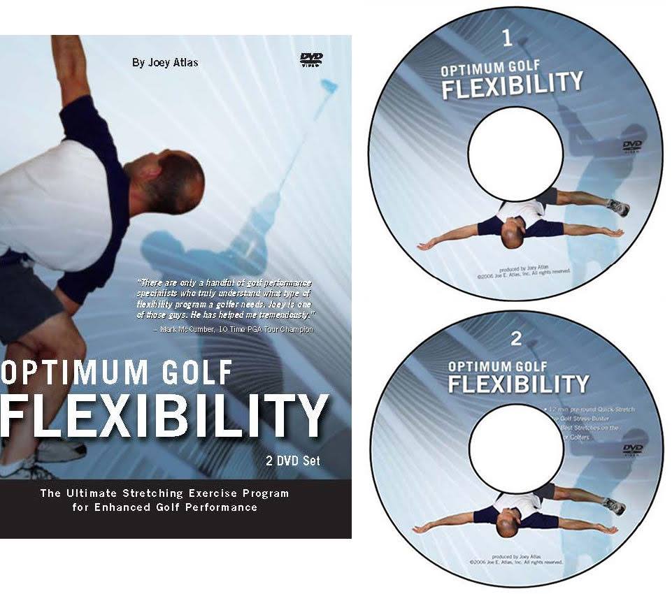 Optimum GOLF Flexibility 2DVD Set by Joey Atlas