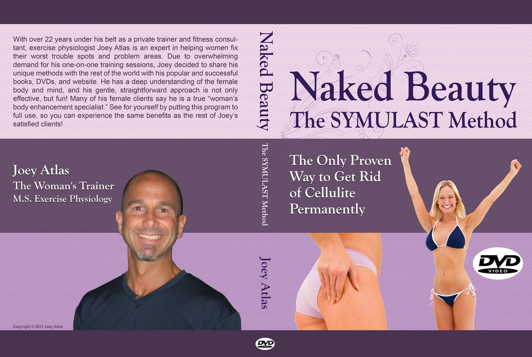 [International Shipping] Naked Beauty/SYMULAST Method: DVD & Book w/ Bonuses