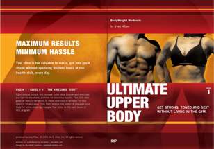 Ultimate Upper Body 3-DVD Set: 3-Level Bodyweight Fitness Training Program